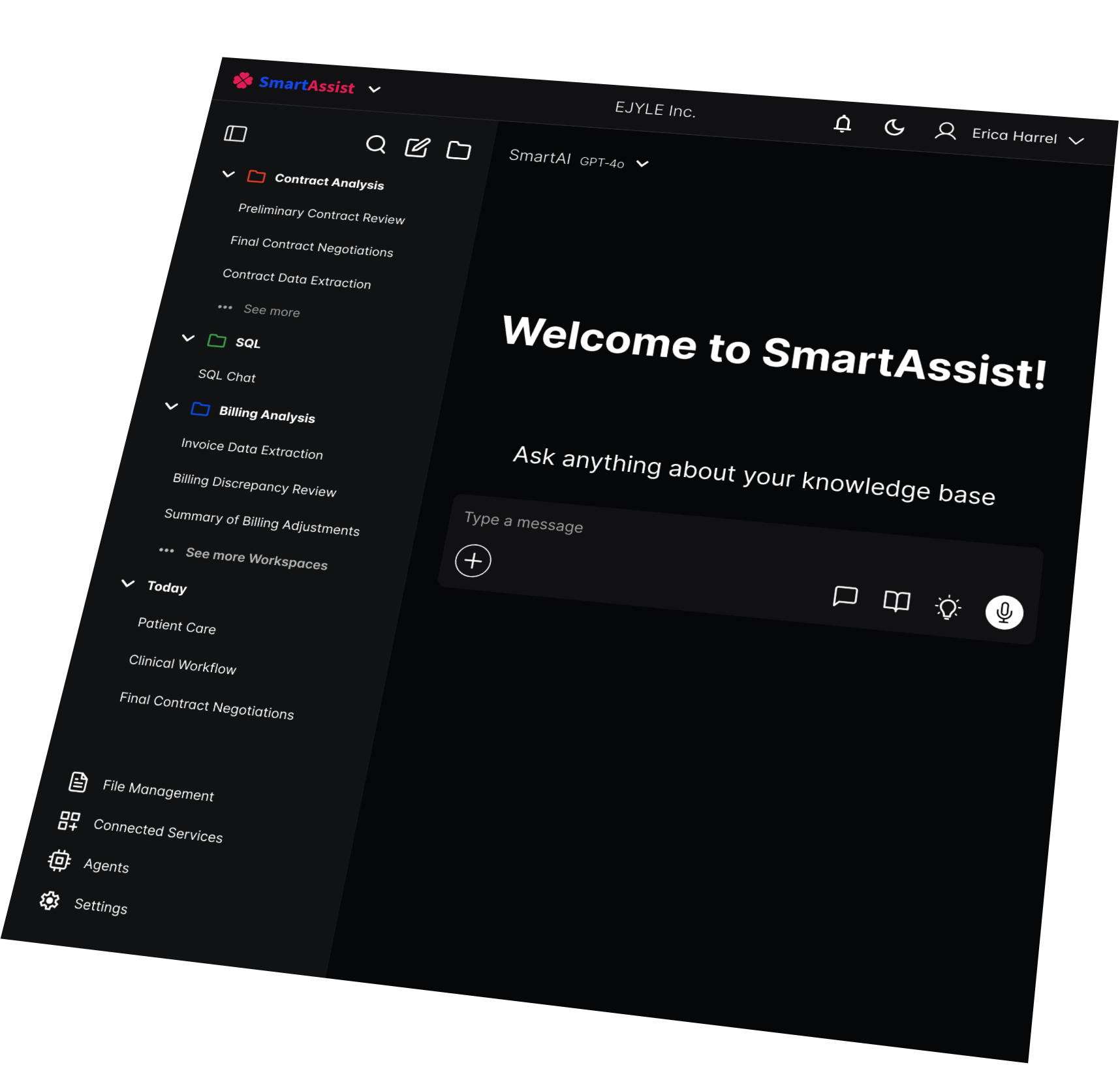 SmartAssist UI Screenshot